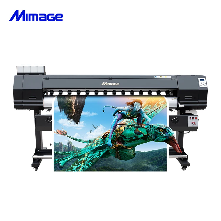 Locor/mimage 1.8m/6ft Large Format Printer Dx5/xp600 Head Eco Solvent ...