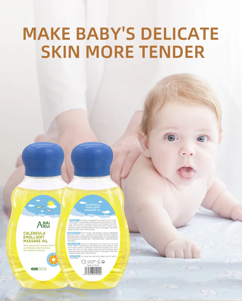 Private Label Baby Care 100 Natural Baby Products Kit Avocado Face