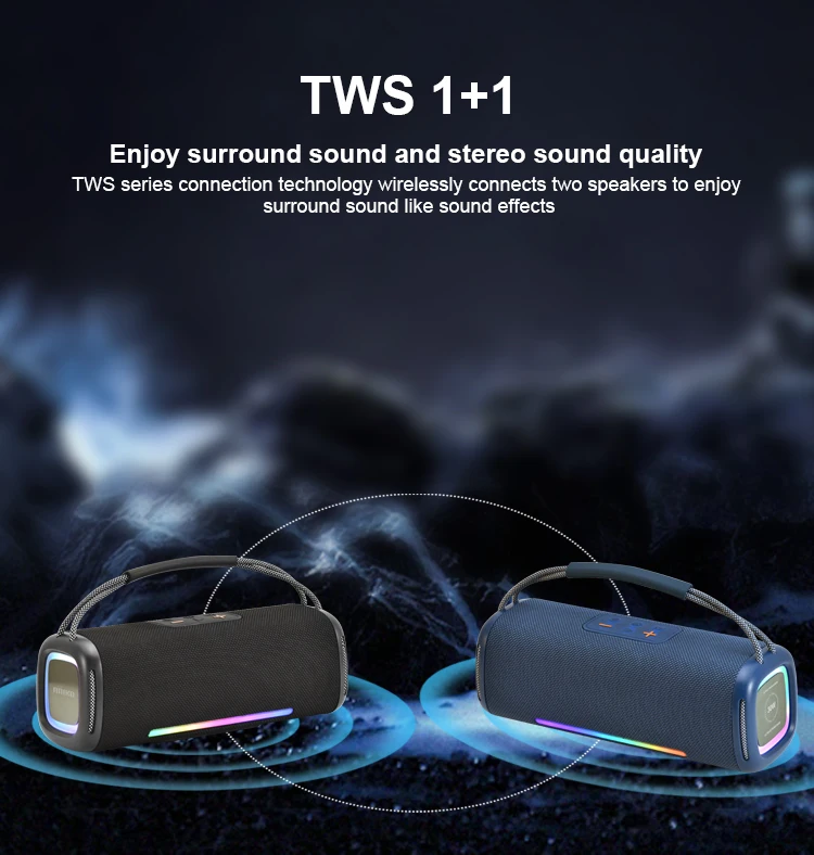 Kisonli K10 30w Bass Radio Blue tooth Speaker