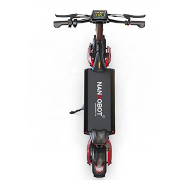 Adult Foldable Fast Speed Motor Electric Scooter Generator High Quality Electric Scooterx2 Nanrobot LS7+ 60v Black Electronic Ce