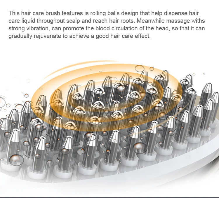 wholesale luxury hair growth scalp treatment relaxer oil applicator comb other hair salon equipment liquid dispensing hair comb