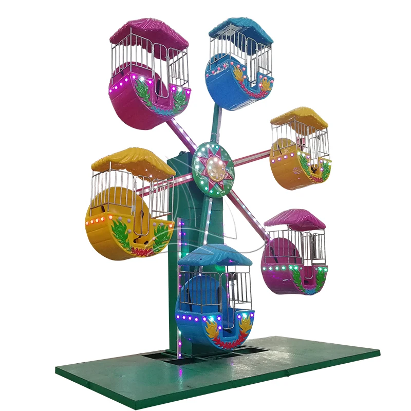 Ruota Panoramica In Blocchi Da Costruzione 813 Pezzi - Motorizzata Con Luci A LED Rotazione Bidirezionale - Regalo Per Bambini 8+ - 2