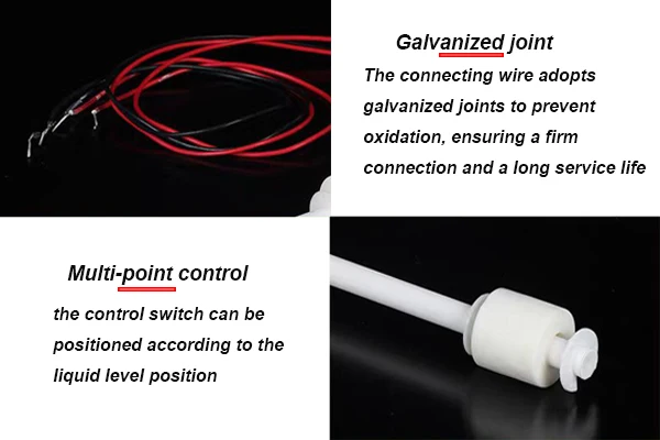 Double Small Float Ball Switch