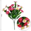 Eucalyptus, waterweed, wrinkled chrysanthemum bundle 002