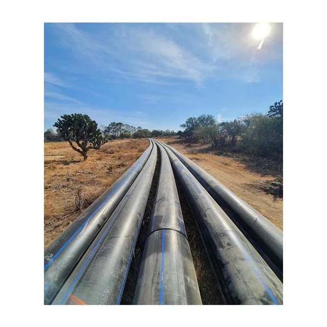 16in Plastic Black PE100-RC HDPE Pipe for Water System
