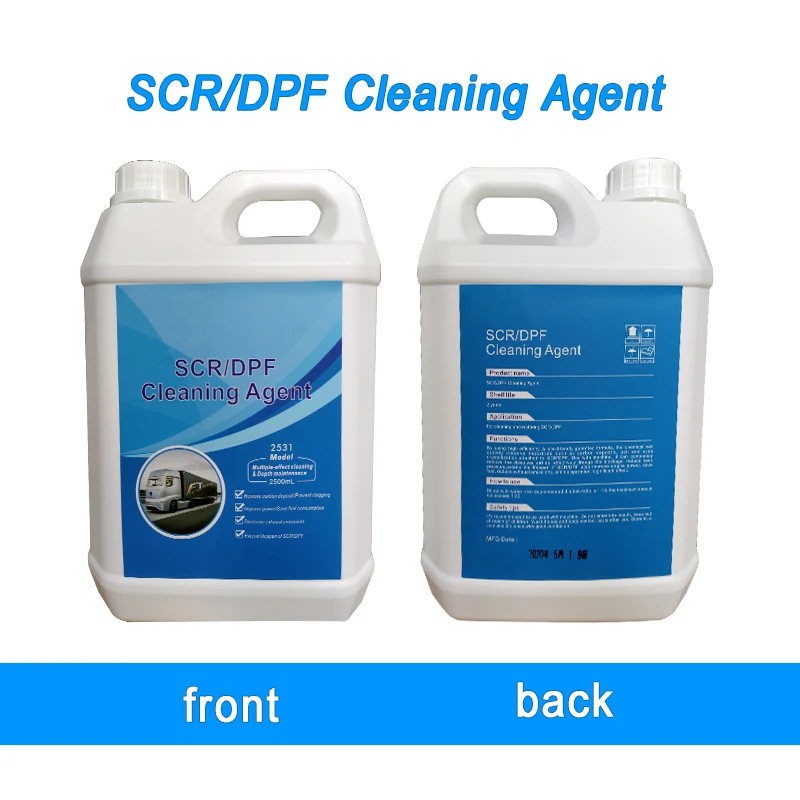 2500ml/bottle Water type Cleaning agent for For cleaning SCR/DPF of diesel cars