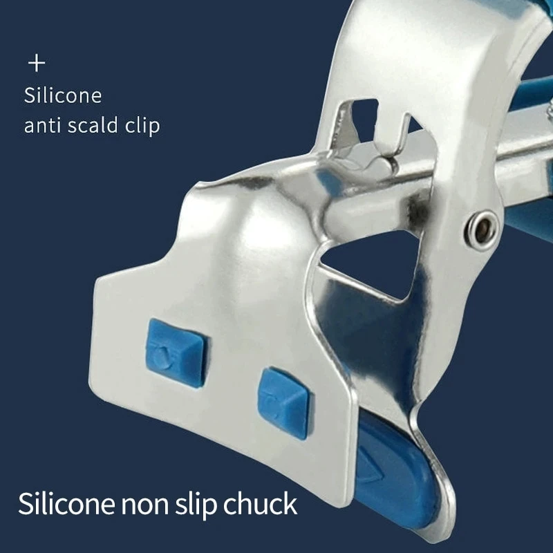 Stainless Steel Clip Bowl Clip Tray Bowl Holder Kitchen Gadget Finger Stall Bowl Holder