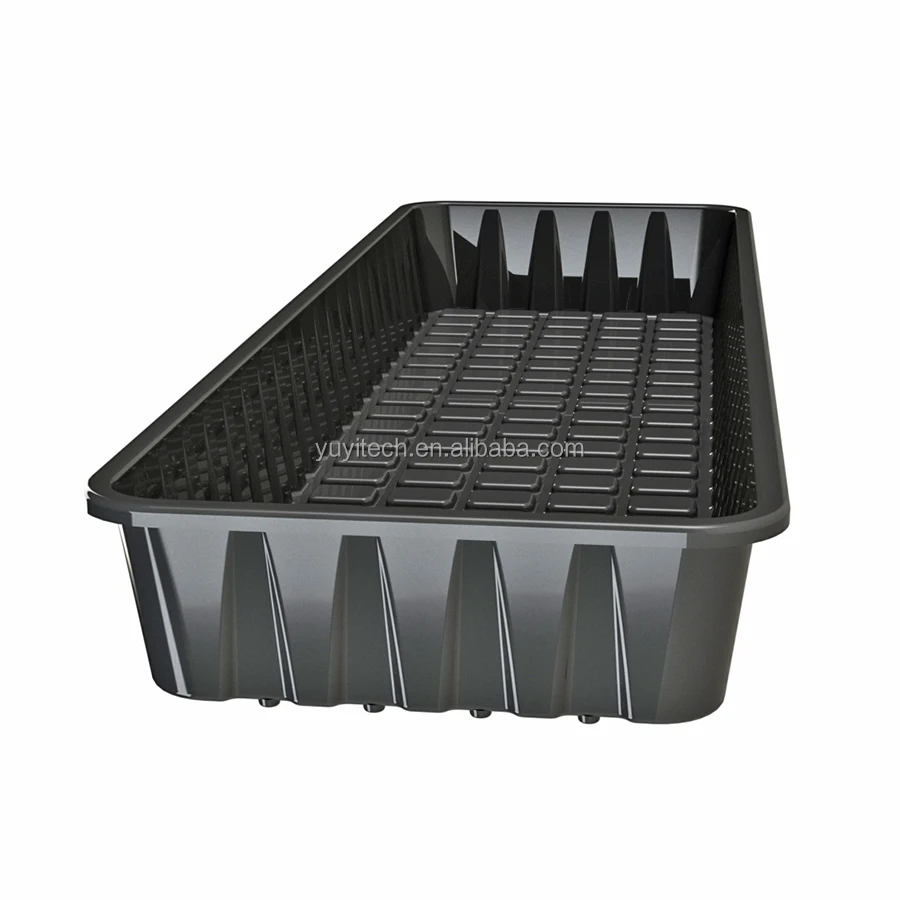Custom 20 - 200 Gallon Long Water Tanks ABS HIPS Plastic Hydroponics Tray Reservoir