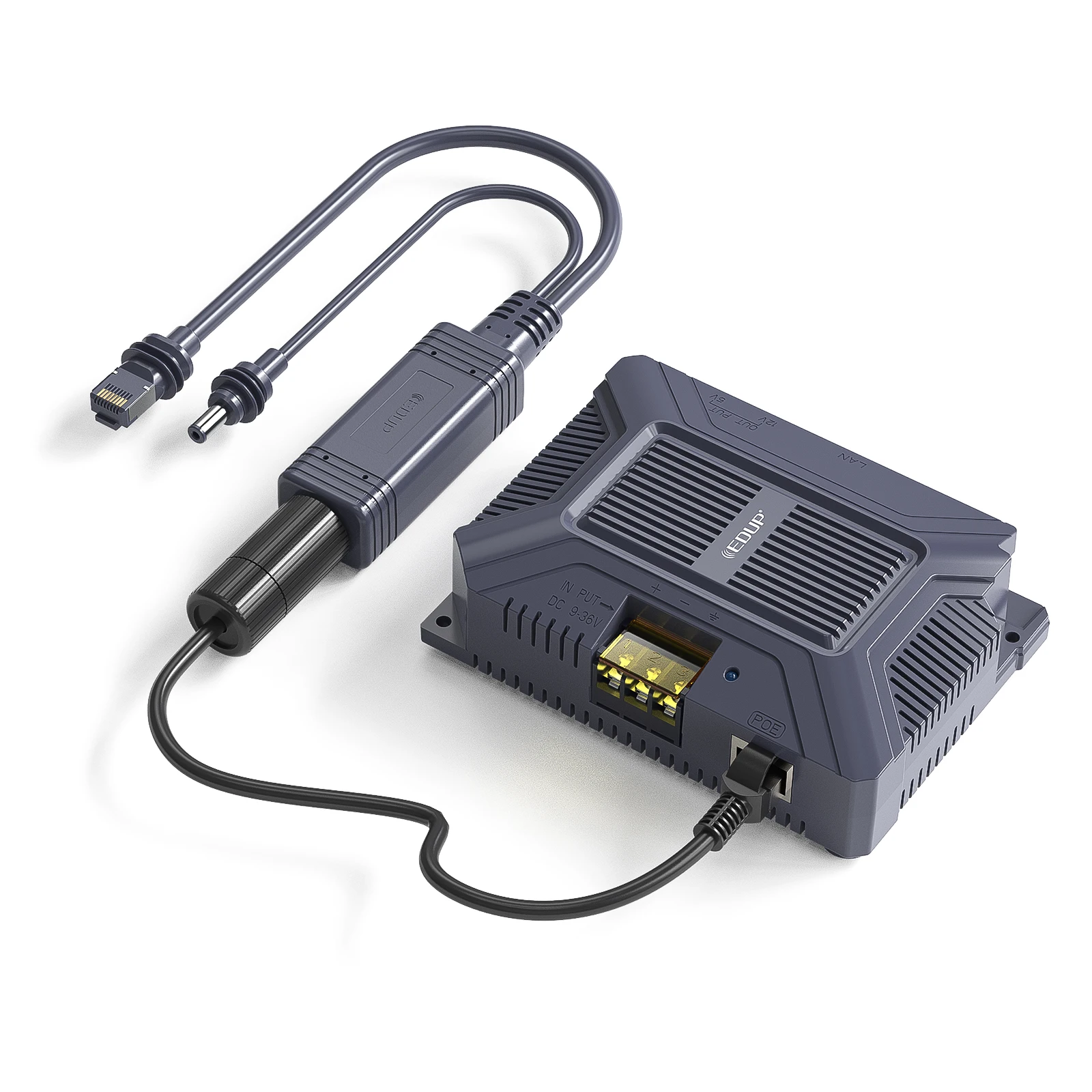 EDUP 5 in 1 Starlink Mini 180W Step up GigE PoE Injector Surge Protection With Splitter Compatible With Starlink Mini