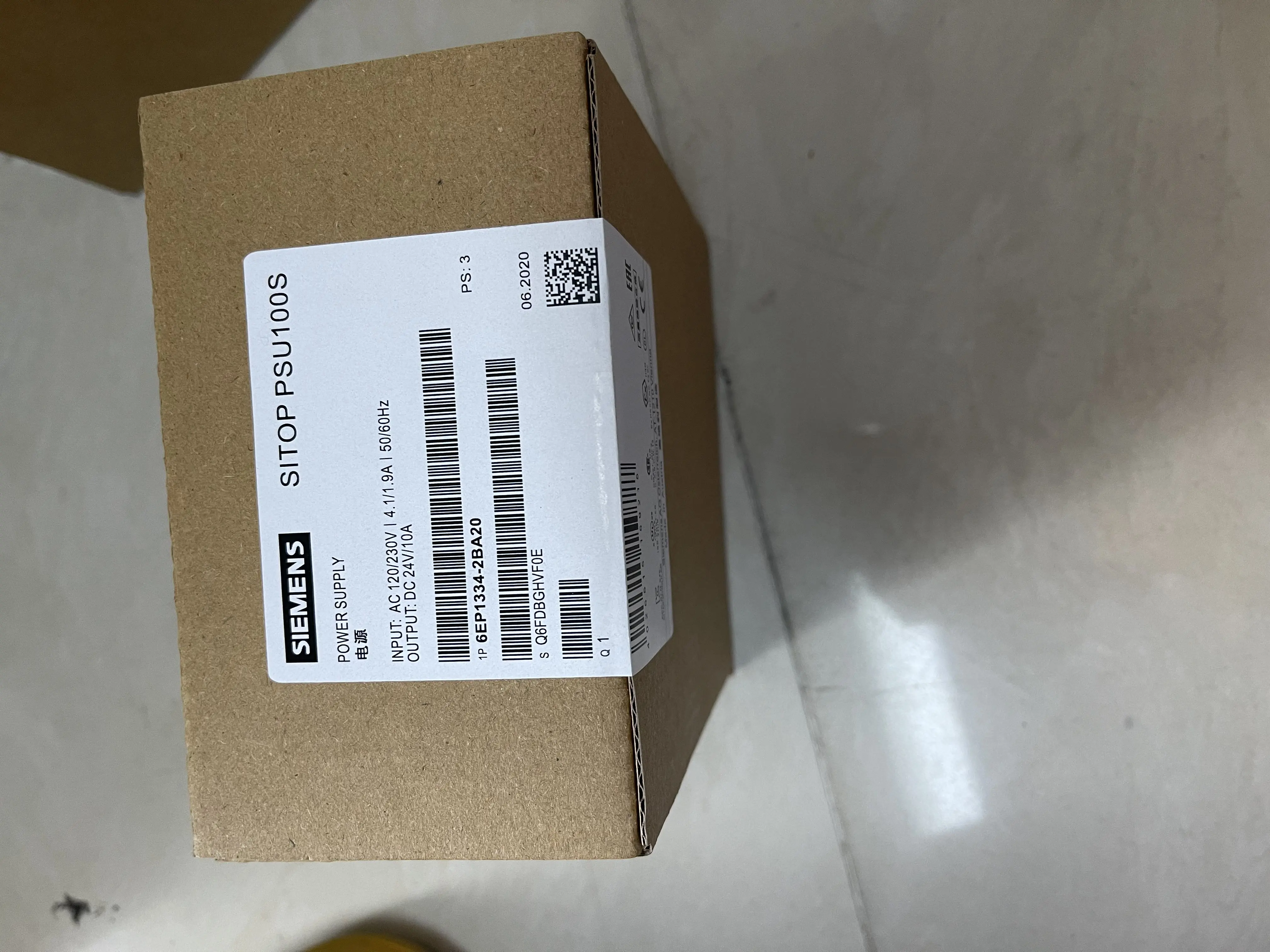 Siemens Power Supply Unit 6EP1334-2BA20 Siemens Power Supply Unit 6EP1334-2BA20