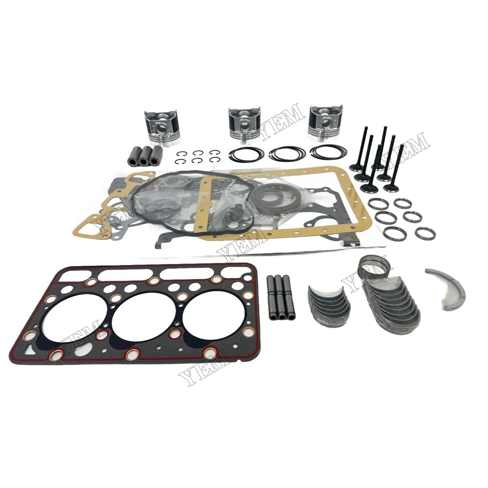 D1463 Overhaul Rebuild Kit for Kubota Engine for Bobcat 328 325C Excavator Parts