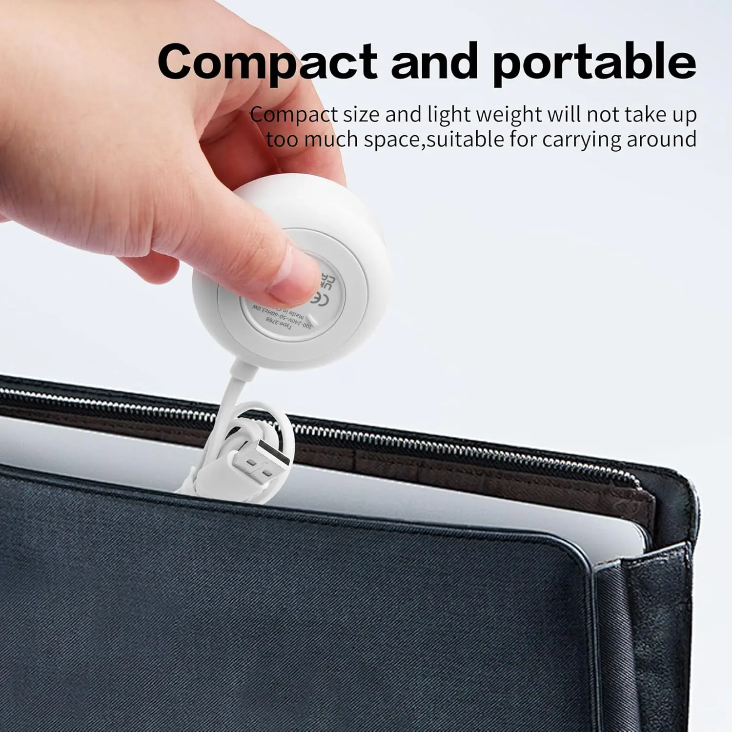 電動歯ブラシ交換用オリジナルモデル 3768 USB 充電ケーブル ブラウン
