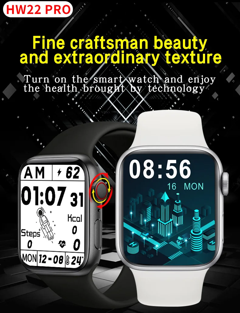 Hw22pro Jam Tangan Cerdas Pemantau Denyut Jantung,Jam Tangan Pintar  Pengukur Latihan Oksigen Darah,Detak Jantung,Permainan Kecil Bawaan - Buy  Smartwatch Panggilan Denyut Jantung Latihan Kustom Panggil,Smartwatch  Pabrik,Olahraga Watch Product on Alibaba.com