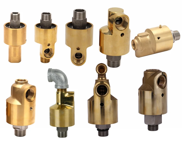 Single And Two Way Water Copper 55 57 Rotary Joint Rotary Union Swivel