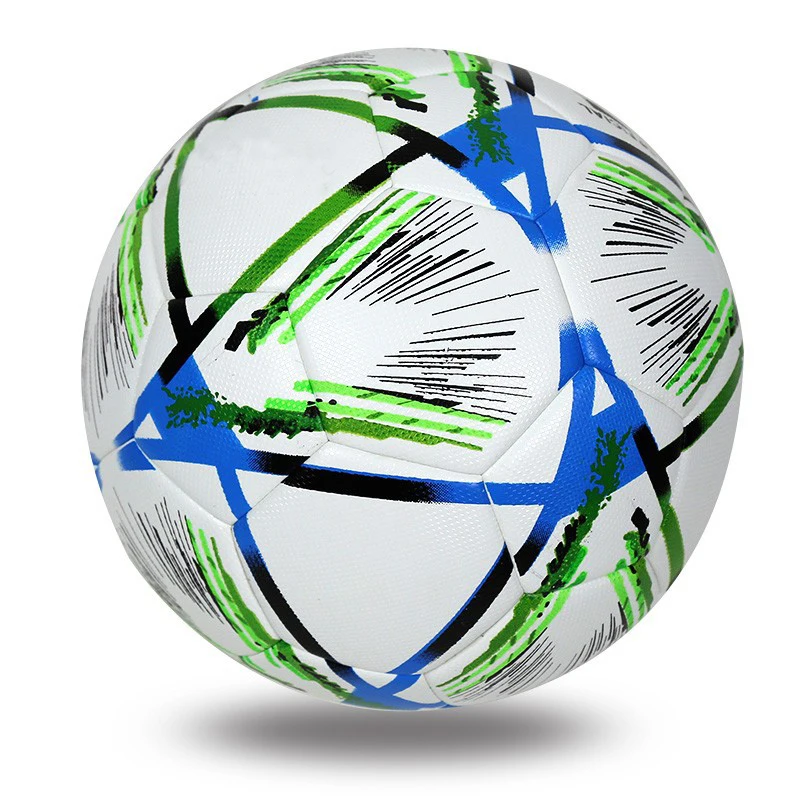 Customize  Official Standard Word Match Cup Football/Soccer Ball PU Material Unisex-adult FIF World Qatar 2022 Training Football