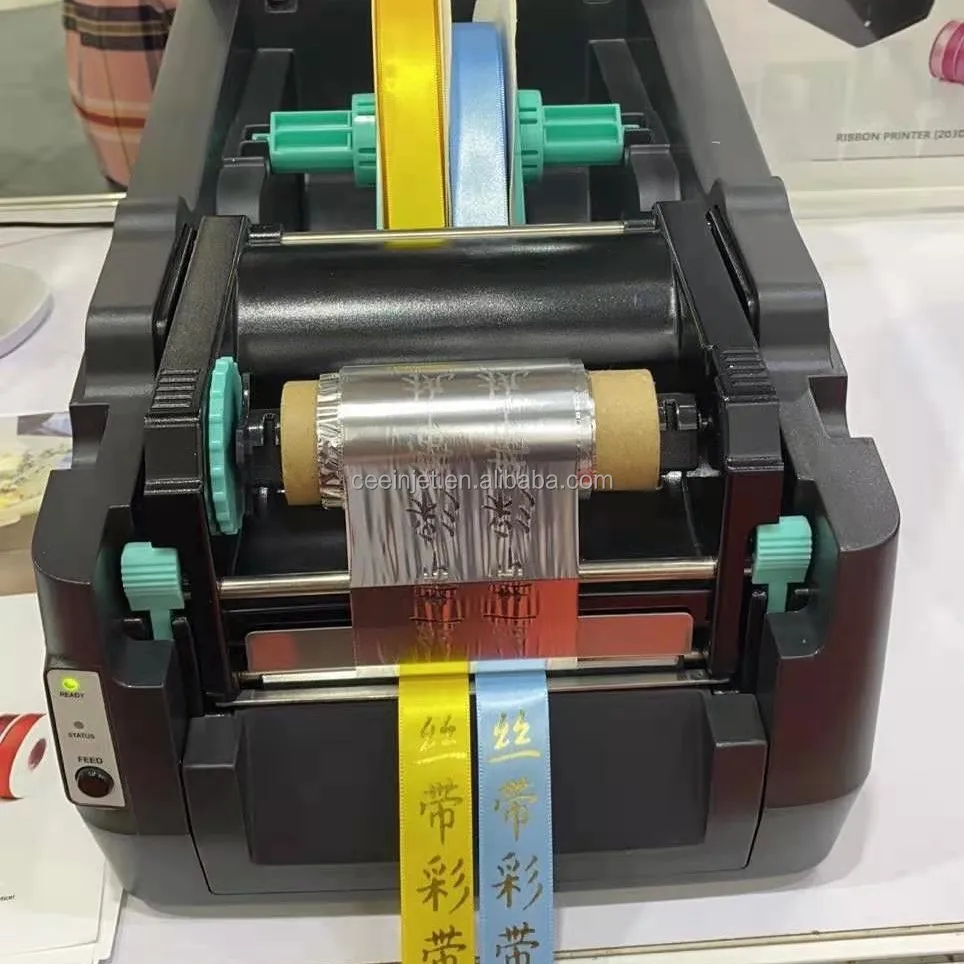 Ceeinjet Satin Digital Colorful Ribbon Printer - Automatic, 203dpi ...