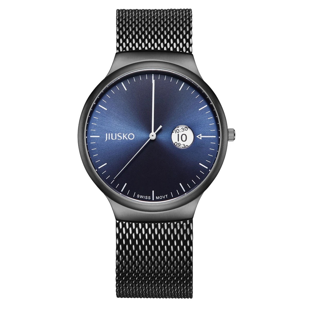 JIUSKO Brand New Arrival 5 Atm Water Resistant Stainless Steel Watch