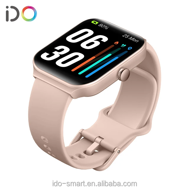 BT Touchscreen Smart Watch 300mah Battery IP68 Waterproof