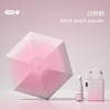 gradiente rosa melocotón blanco