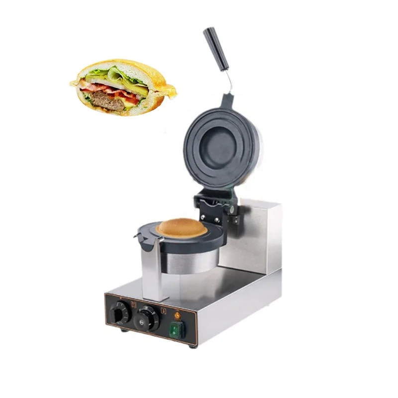 UFO Burger Presser Maker Machine - 13*7cm Waffle Bread