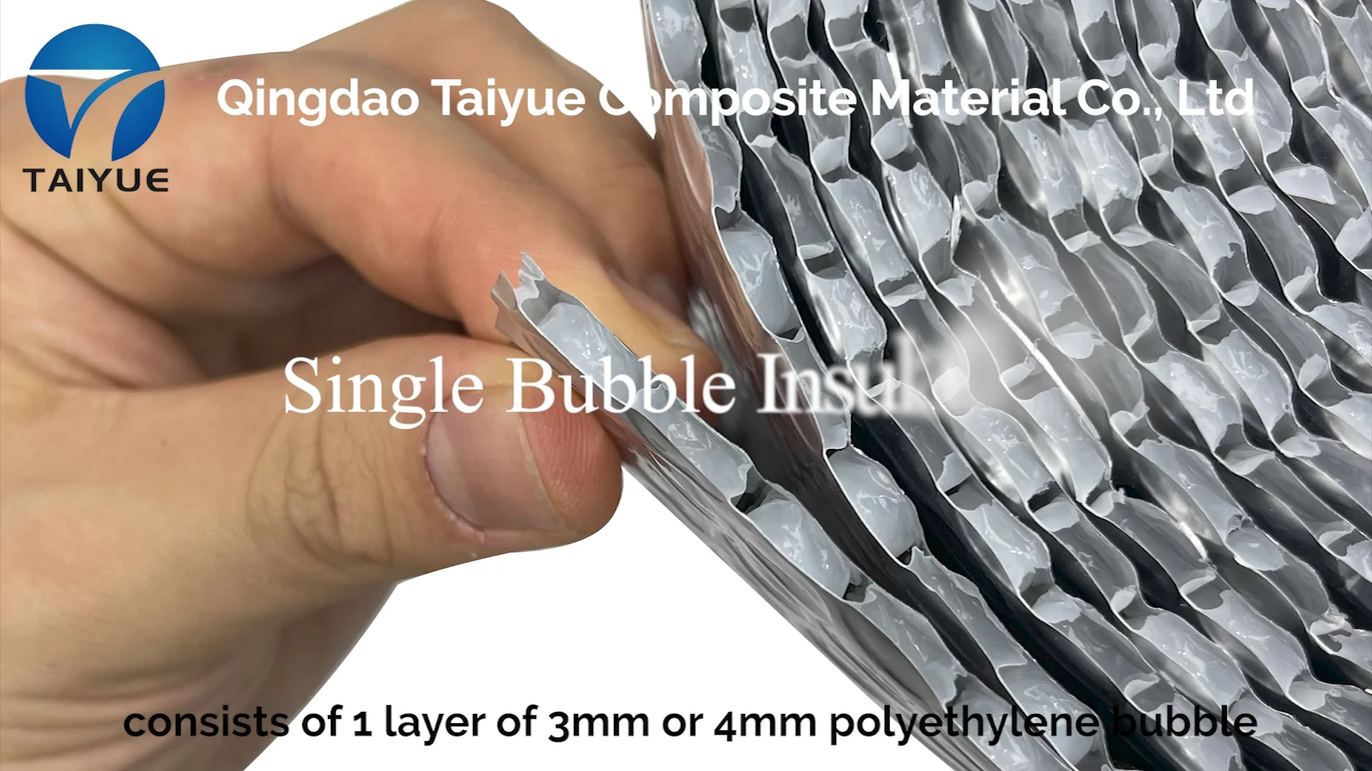 High R Value Thermal Insulation Blankets Single Bubble Double Foil Roof