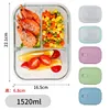 Rectangle 3 compartment-1520ml