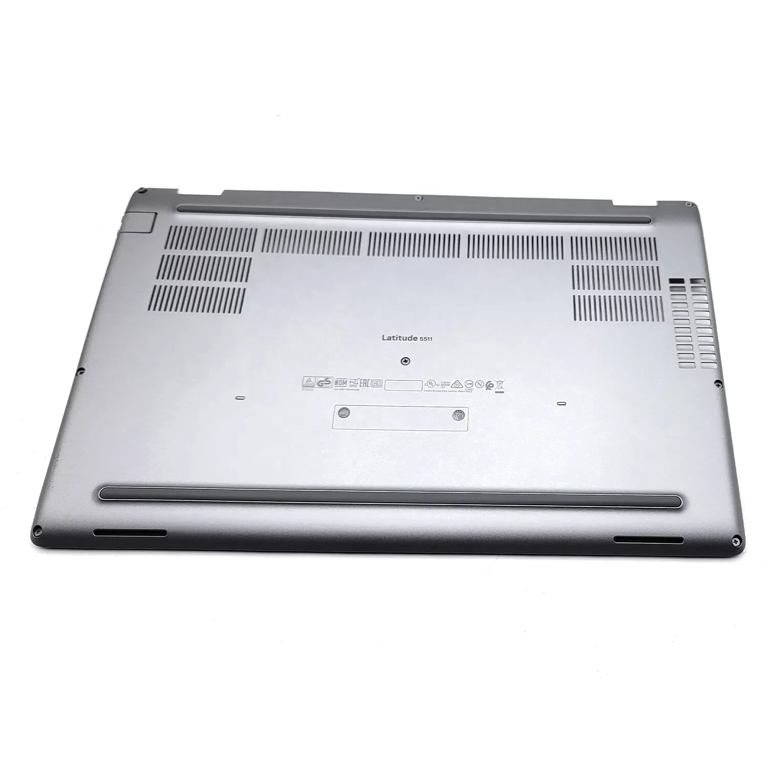 Bottom Lower Case Base Cover For Dell Latitude 5511 E5511 – Silver – Replaces 0D07NM D07NM