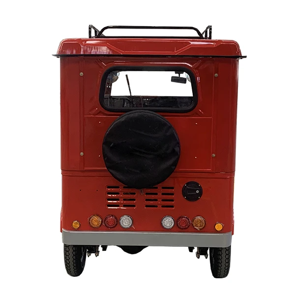 2022 New Model Gasoline Three Rows Bajaj 3 Wheels Motorcycle Tricycle