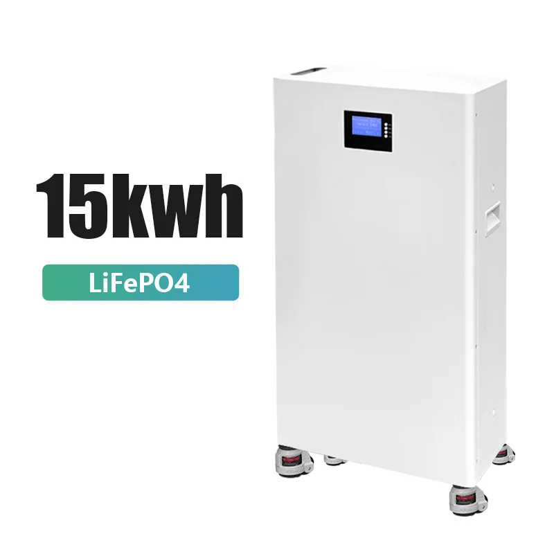Batería de litio 51,2 V 300 Ah para uso doméstico 15 kWh para energía solar de tipo dividido Batería de litio 48 V Lifepo4