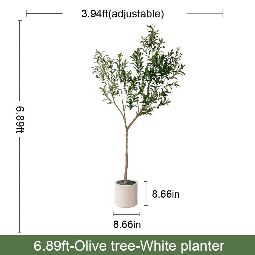 product artificial plants olive trees garden decoration high quality 2meters large home decor olive tree-22