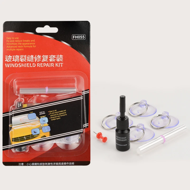 DIY Kit лобовое стекло автомобиля ремонт инструменты предохраняющее от атмосферных осадков Авто лобового стекла ремонтный набор