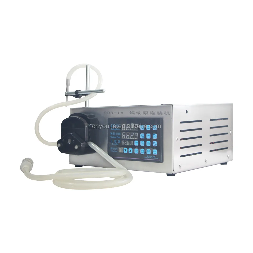 Large Volume Electric Self Suction Peristaltic Pump Liquid Filling