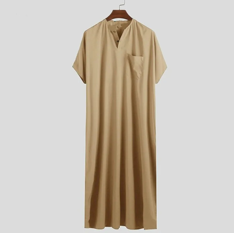 short jalaba dress Saher Short Cape with Cia Full Sleeves Jalabiya (Set of 2)