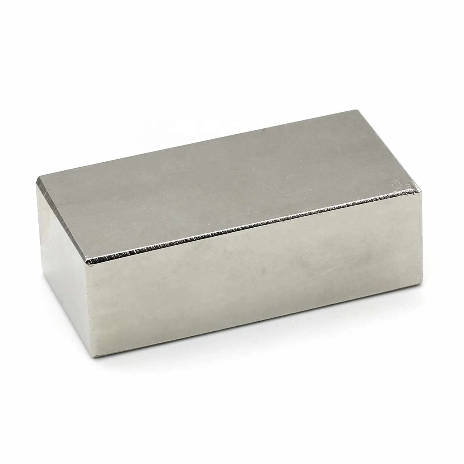 Coating Permanent Block Magnet Bending Welding Gold 60x30x20mm N52 Big Rectangular Neodymium Magnet N35 Grade N42 Model Number