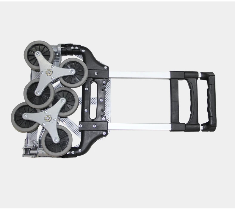 6 Wheel Stair Climber Cart Folding Trolley Luggage Shopping Trolley