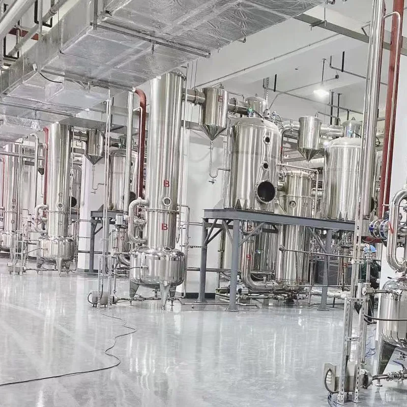 JOSTON Double Effect Vacuum Concentrator Extractor for Wine/Juice/diary Concentration Evaporator