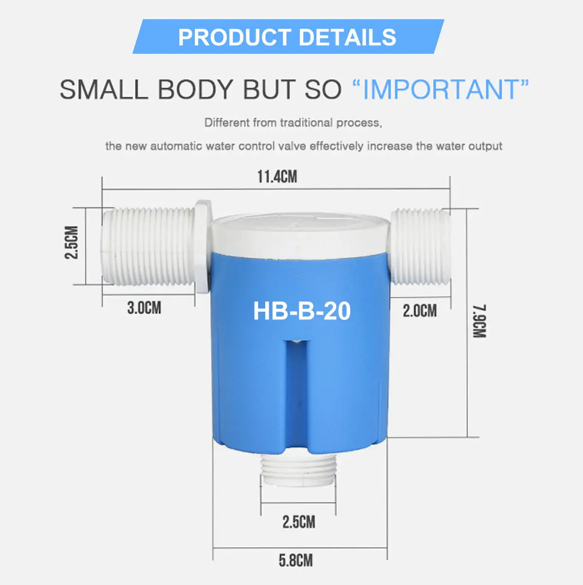 Оптовая продажа с завода пластиковый поплавковый клапан регулировки уровня воды для
