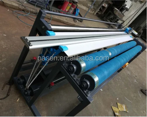 CE Fabric Length Measuring Rolling Machine Cloth Measuring Machine Fabric Rolling Inspection Machine