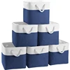 White-dark blue