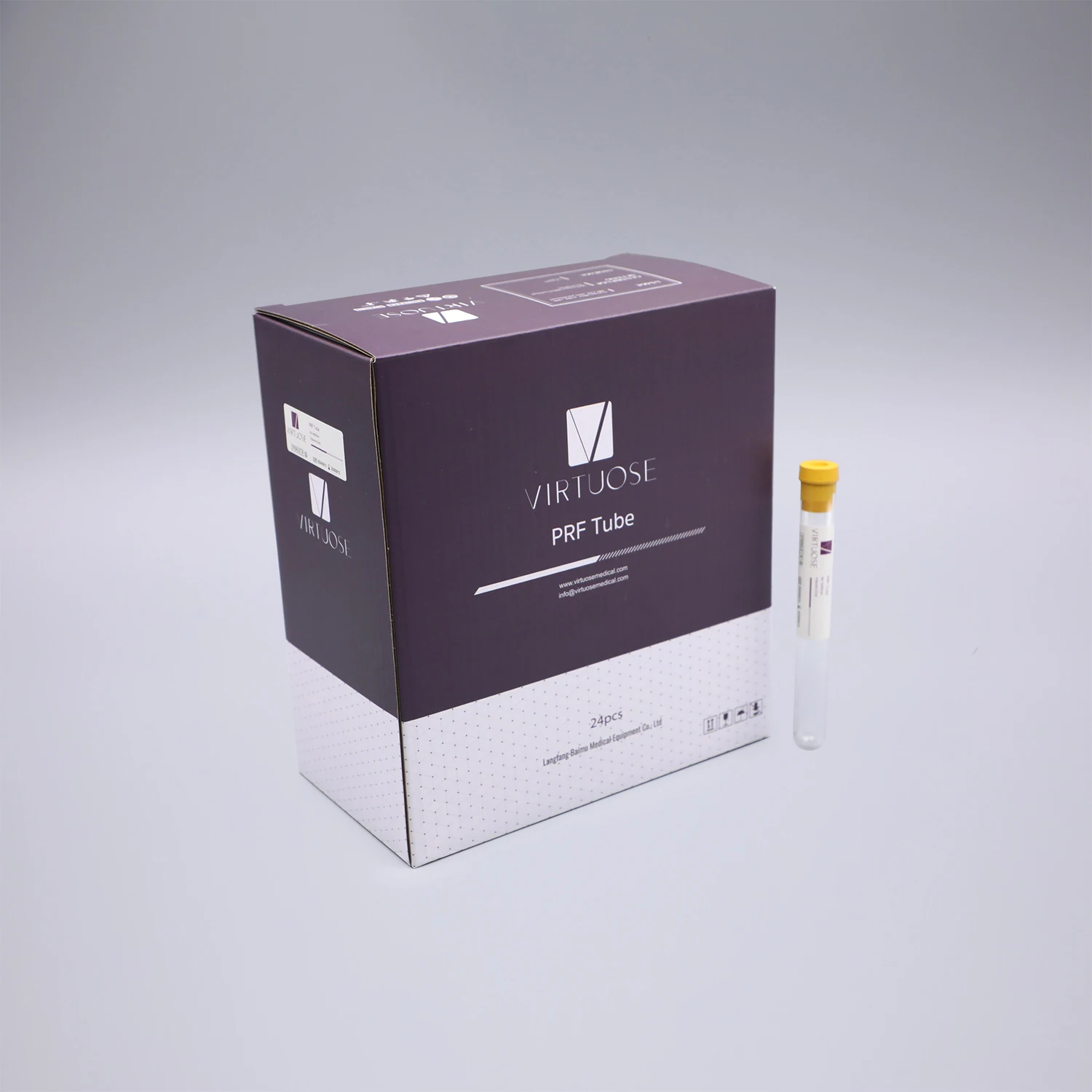 9ML PRF Tube No Additive PET PRF Tubes for Dental