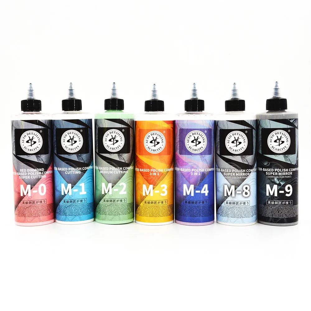 SCARCITY высококачественный полировальный абразив/автомобильный воск-лак для царапин 500 мл