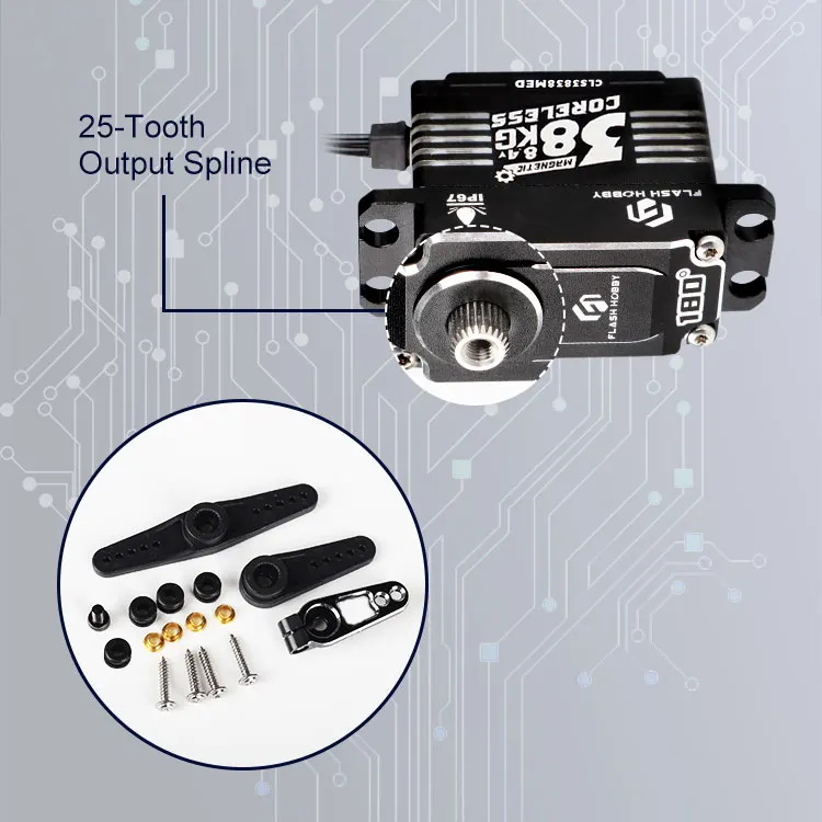 Flashhobby 38kg Programmable Waterproof Encoder Coreless