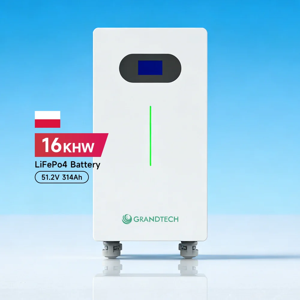 На складі PL: домашня система зберігання енергії, акумулятор 16 кВт·год, 51,2 В, 314 А·год, літій-залізо-фосфатний (LiFePo4) акумулятор, 48 В, сенсорний екран, літій-акумулятор 10 кВт, на колесах