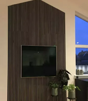 Acoustic Panel Diffusion Wall Soundproofing Slat Wooden Fiber Acoustic Panels