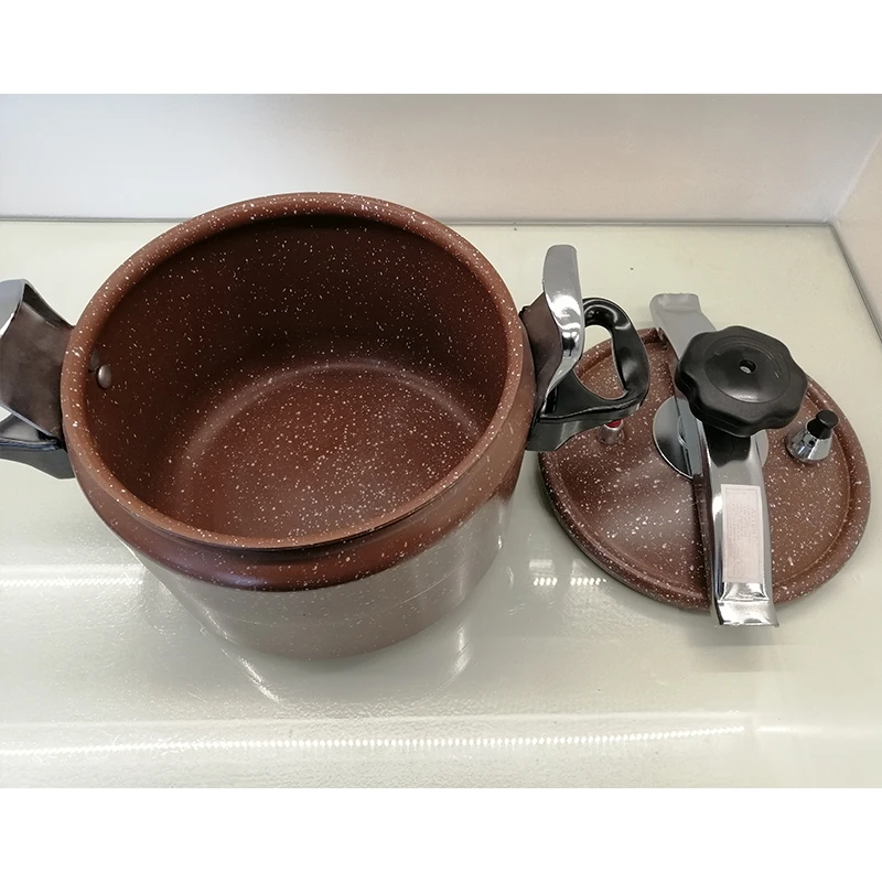 Скороварка во французском стиле с мраморным покрытием, скороварка из алюминиевого сплава