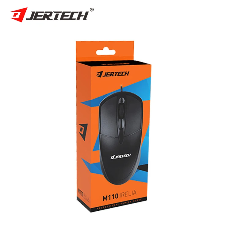 JERTECH M110 3D Button Mice PC 1200 DPI Optical Mouse Wired 1 Dollar Office USB Mouse for Computer