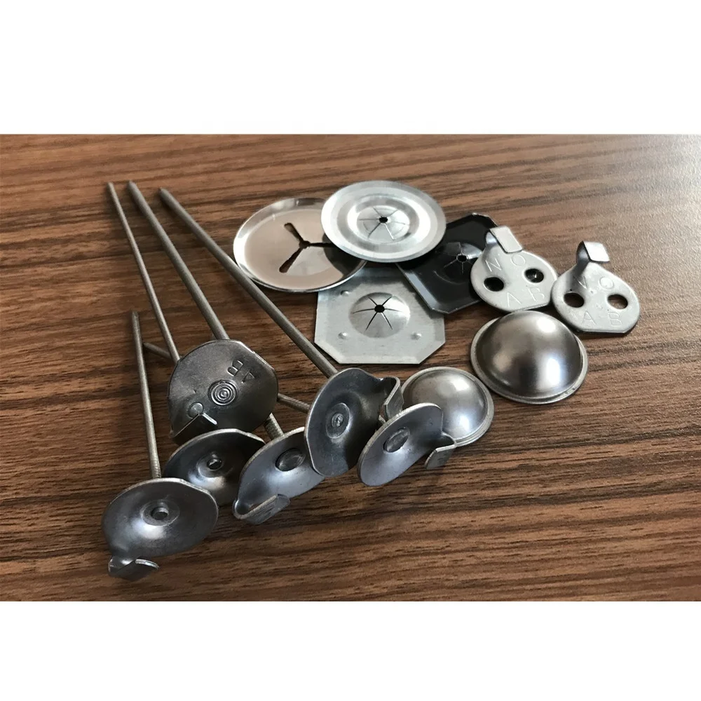 Closure Fastening Systems Energy Systems Insulation Blanket Fasteners Lacing Anchors Insulation Hook Nail