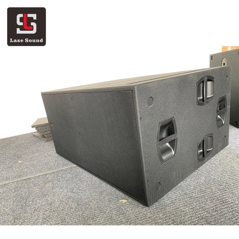 
 B2 двойной 18 дюймов мощность сабвуфер dj нч-динамик сабвуфера 18 дюймов коробка дизайн  