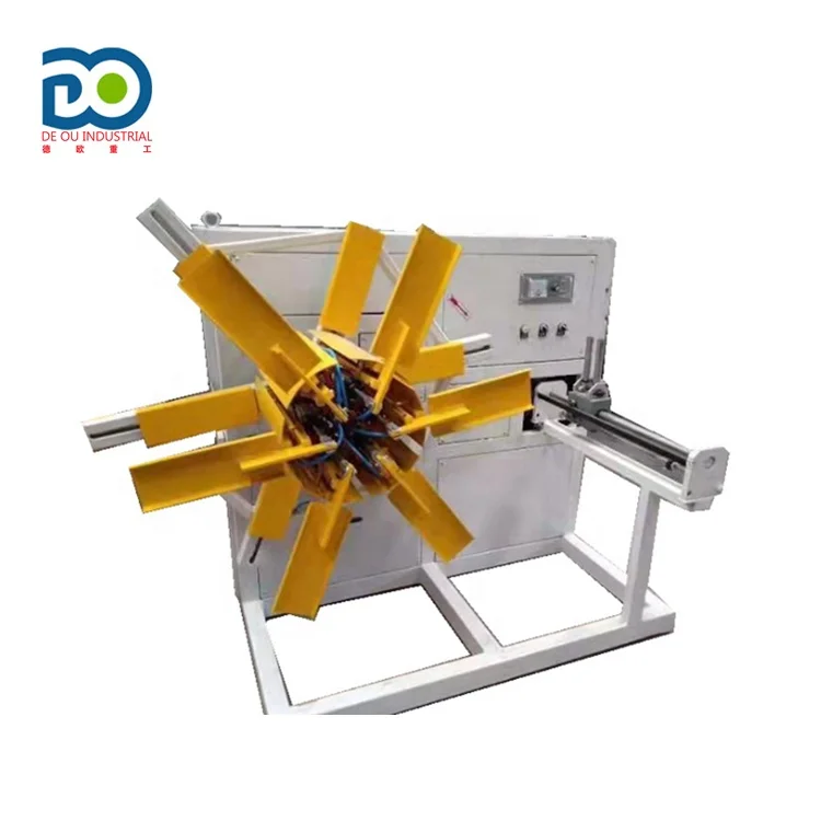 Single Wall Corrugated Tube Pipe Rewinding Machine Max Moment Steel Motor Pipe Winder/coiling Machine