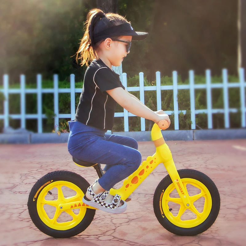 New 12 Inch Model Without Pedal Height Adjustable Bike Children's Kids Balance Bike Toddlers